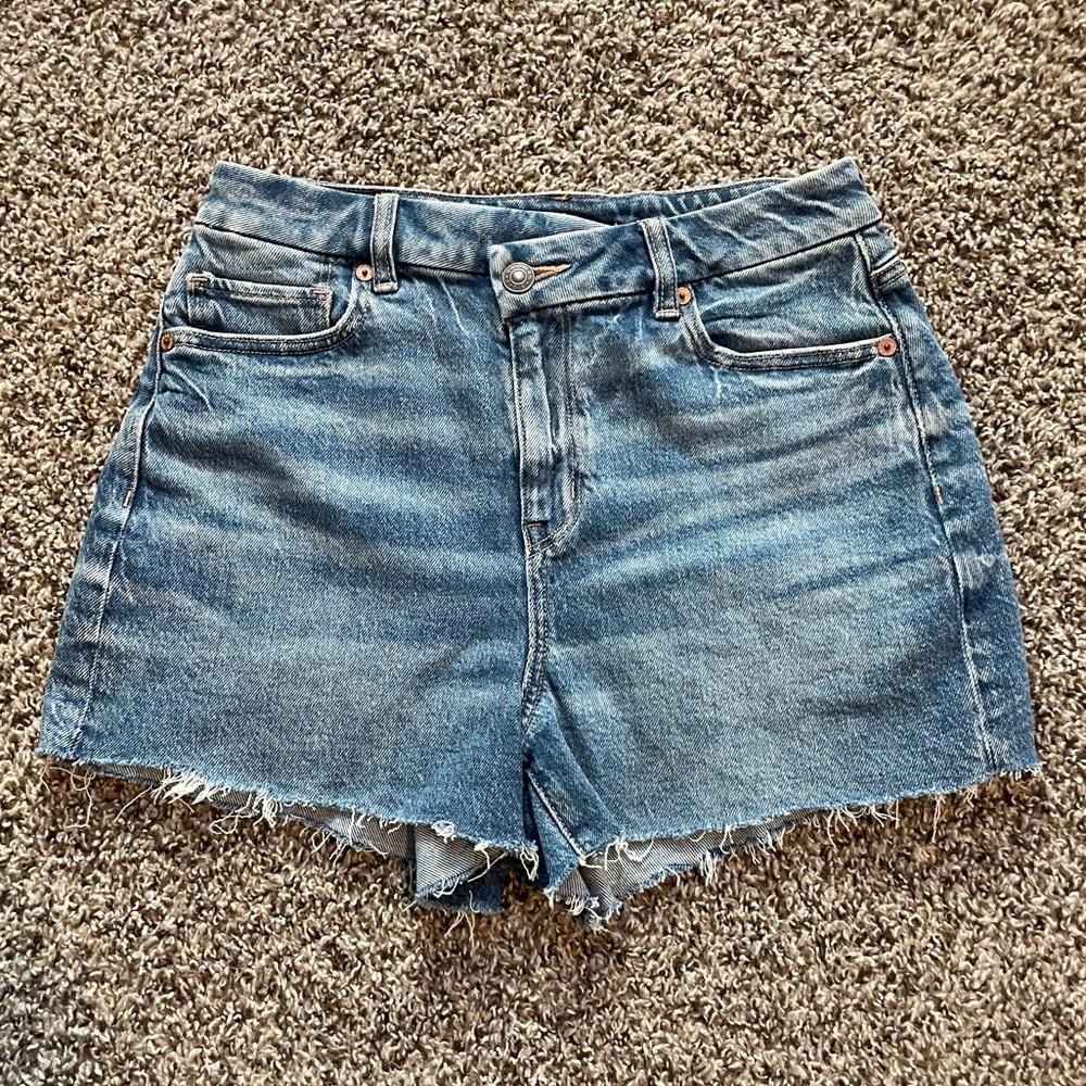 AEO Curvy Mom Jean Shorts 4